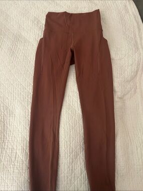 lululemon athletica High-Rise Leggings in Brick Brown